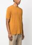 Roberto Collina Linnen T-shirt Oranje - Thumbnail 3
