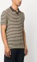 Roberto Collina Gestreept poloshirt Bruin - Thumbnail 3