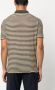 Roberto Collina Gestreept poloshirt Bruin - Thumbnail 4