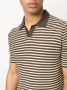 Roberto Collina Gestreept poloshirt Bruin - Thumbnail 5