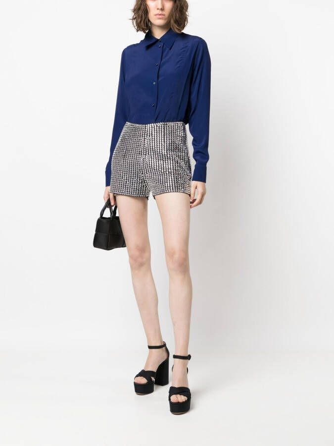 Rochas Button-up blouse Blauw