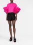 Rochas Top met ruchemouwen Roze - Thumbnail 2