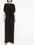 Rodebjer Broderie anglaise maxi-jurk Zwart - Thumbnail 4