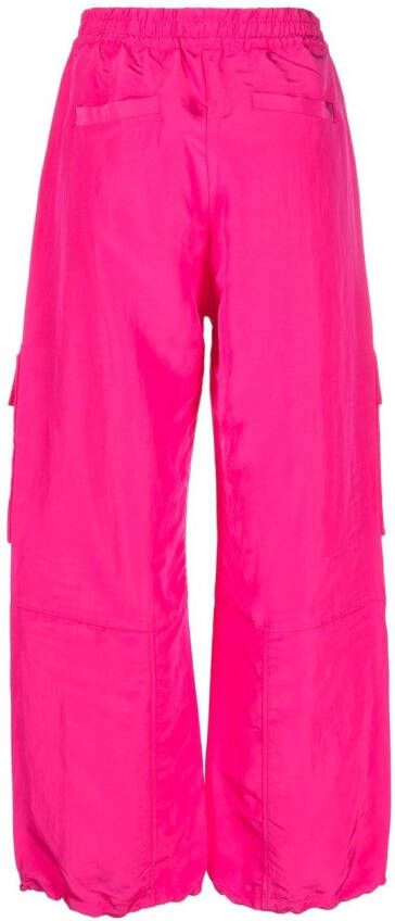 Rodebjer Broek met cargo zak Roze