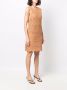 Rodebjer Cropped jurk Beige - Thumbnail 3