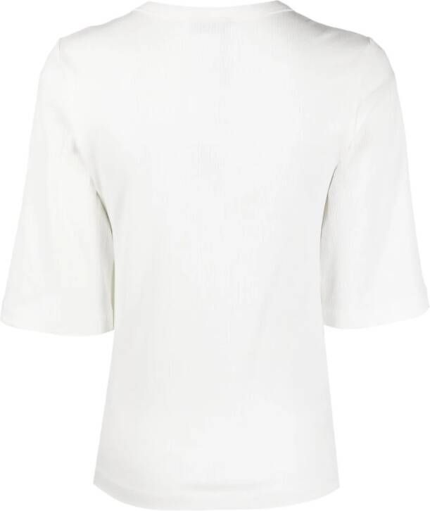 Rodebjer Katoenen T-shirt Wit