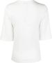 Rodebjer Katoenen T-shirt Wit - Thumbnail 2