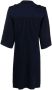 Rodebjer Ribgebreide midi-jurk Blauw - Thumbnail 2