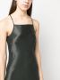 Rodebjer Blousejurk met satijnen afwerking Grijs - Thumbnail 5