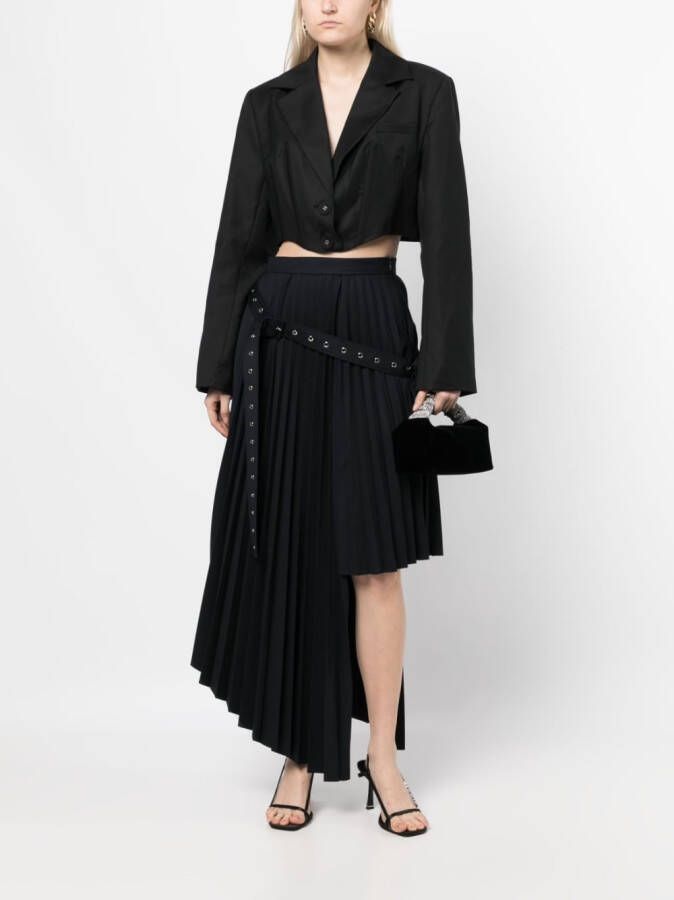 Rokh Asymmetrische rok Blauw