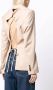 Rokh Blazer met open rug Bruin - Thumbnail 4