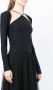 Rokh Blouse met uitgesneden detail Zwart - Thumbnail 3