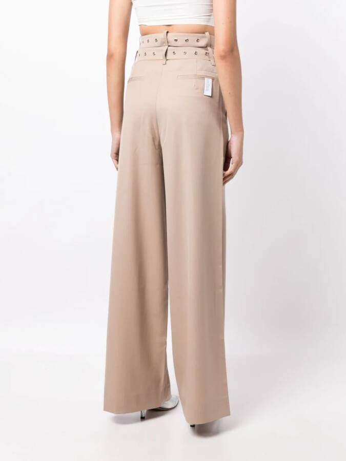Rokh Broek met ceintuur Beige