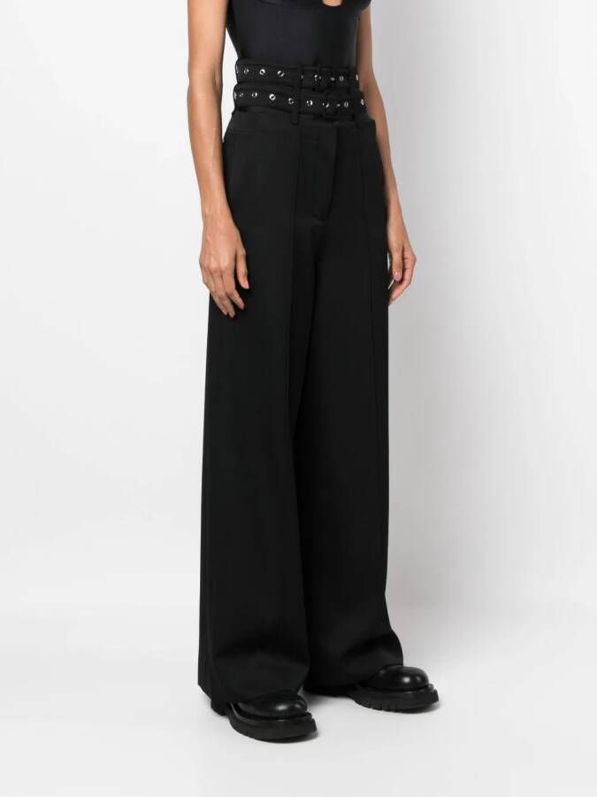 Rokh Broek met ceintuur Zwart