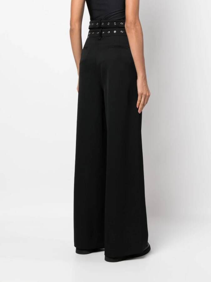 Rokh Broek met ceintuur Zwart