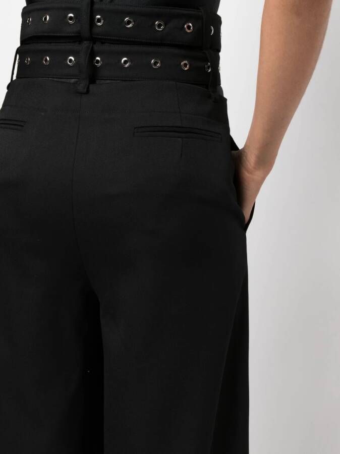 Rokh Broek met ceintuur Zwart