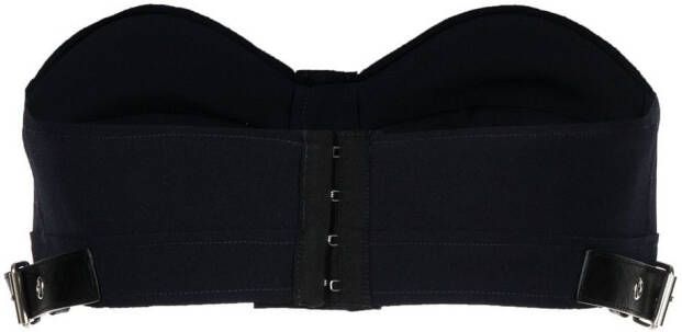 Rokh Cropped top Zwart