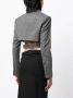 Rokh Cropped blazer Grijs - Thumbnail 4