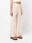 Rokh Flared broek Beige - Thumbnail 3