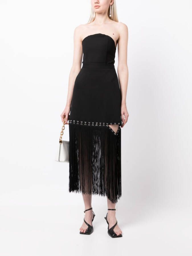 Rokh High waist rok Zwart