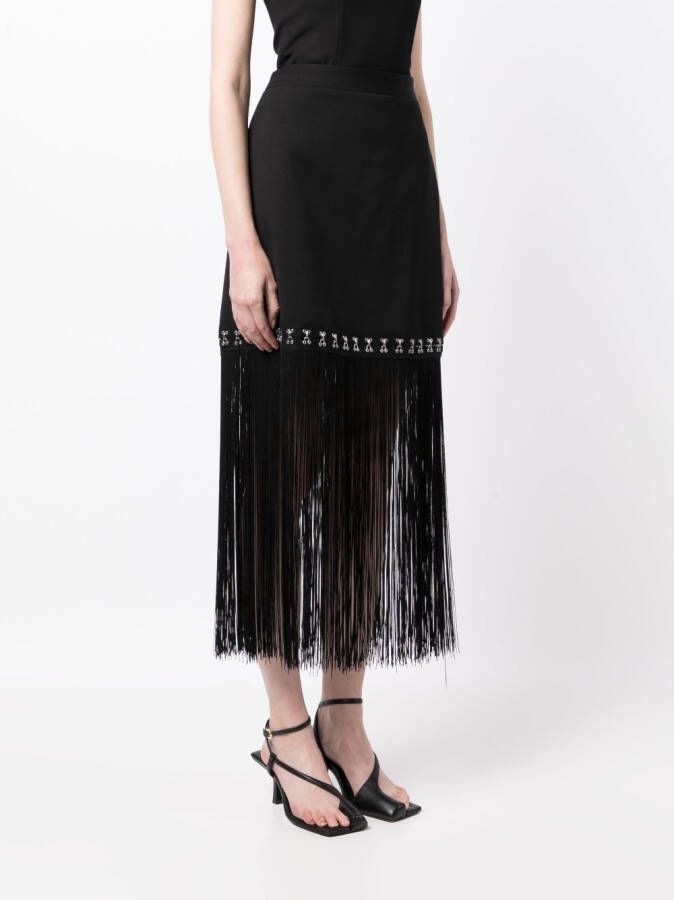 Rokh High waist rok Zwart