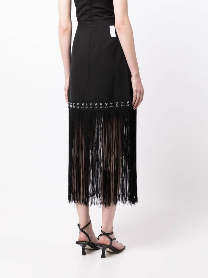 Rokh High waist rok Zwart