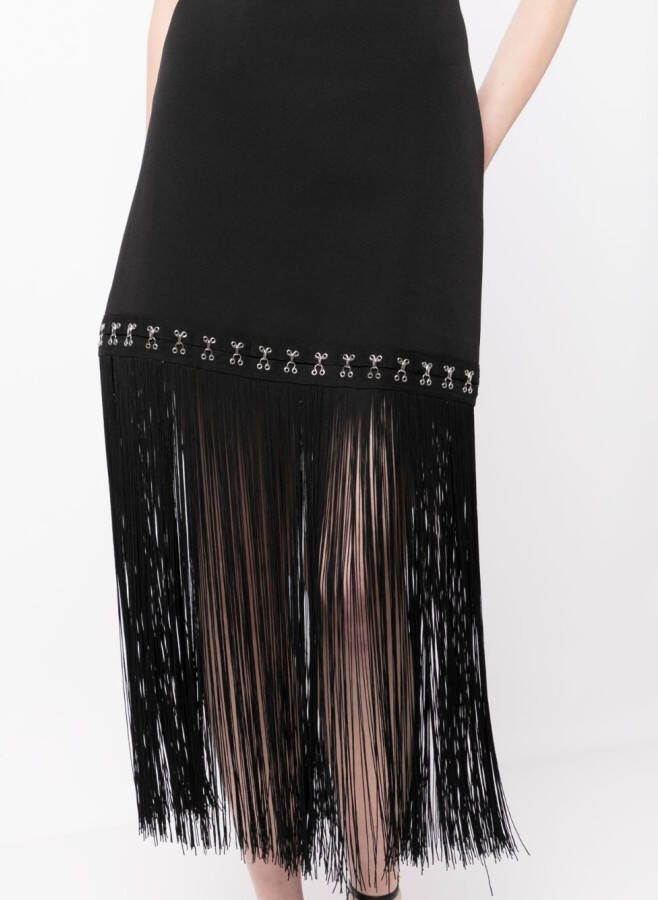 Rokh High waist rok Zwart