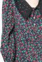 Rokh Mini-jurk met kersenprint Rood - Thumbnail 4