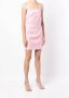 Rokh Mini-jurk met open rug Roze - Thumbnail 3