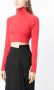 Rokh Top met open rug Rood - Thumbnail 3
