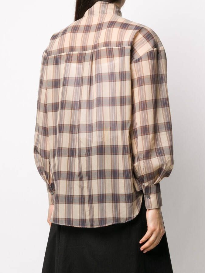 Rokh Oversized shirt Beige