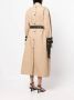 Rokh Oversized trenchcoat Bruin - Thumbnail 4