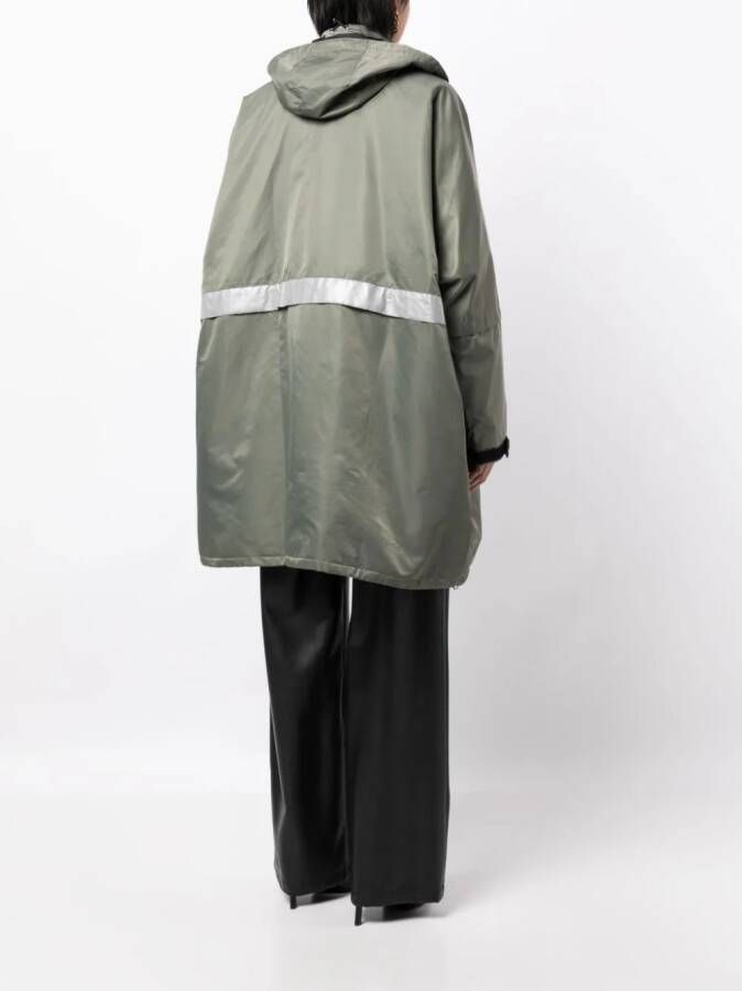 Rokh Parka met capuchon Groen