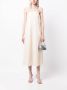 Rokh Glitter midi-jurk Beige - Thumbnail 2