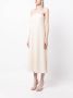 Rokh Glitter midi-jurk Beige - Thumbnail 3