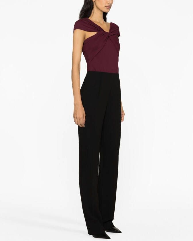 Roland Mouret High waist plooibroek Zwart