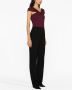 Roland Mouret High waist plooibroek Zwart - Thumbnail 4