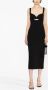 Roland Mouret Uitgesneden midi-jurk Zwart - Thumbnail 2