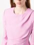 Roland Mouret Gedrapeerde midi-jurk Paars - Thumbnail 5