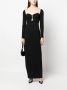Roland Mouret Maxi-jurk met lange mouwen Zwart - Thumbnail 2