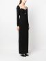 Roland Mouret Maxi-jurk met lange mouwen Zwart - Thumbnail 3