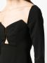 Roland Mouret Maxi-jurk met lange mouwen Zwart - Thumbnail 5