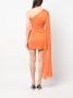 Roland Mouret Gedrapeerde jurk Oranje - Thumbnail 4