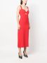 Roland Mouret sleeveless cut-out midi dress Rood - Thumbnail 3