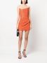 Roland Mouret Mini-jurk met studs Oranje - Thumbnail 2