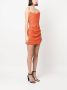 Roland Mouret Mini-jurk met studs Oranje - Thumbnail 3