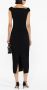 Roland Mouret Midi-jurk met sweetheart hals Zwart - Thumbnail 4