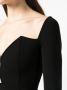 Roland Mouret Maxi-jurk met V-hals Zwart - Thumbnail 5