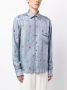 ROMEO HUNTE Gestreept shirt Blauw - Thumbnail 4