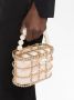 Rosantica Holli mini-tas verfraaid met parel Goud - Thumbnail 3